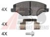 VW 6RU698151A Brake Pad Set, disc brake